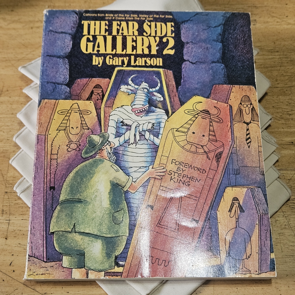 The Far Side Gallery 2 by — Purple Illustrated Cover